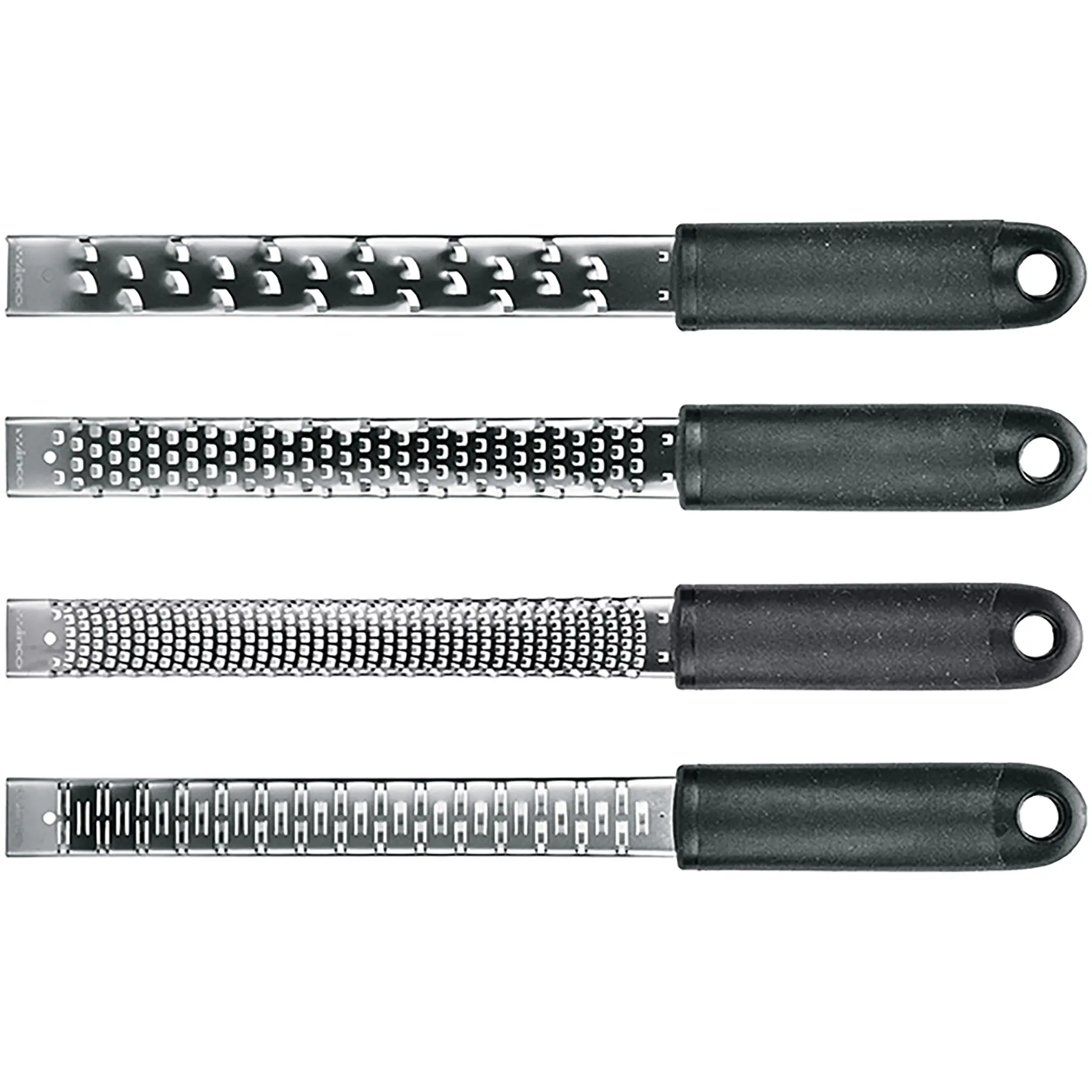 Winco Grater With Soft Grip Handle - Various Styles-Phoenix Food Equipment