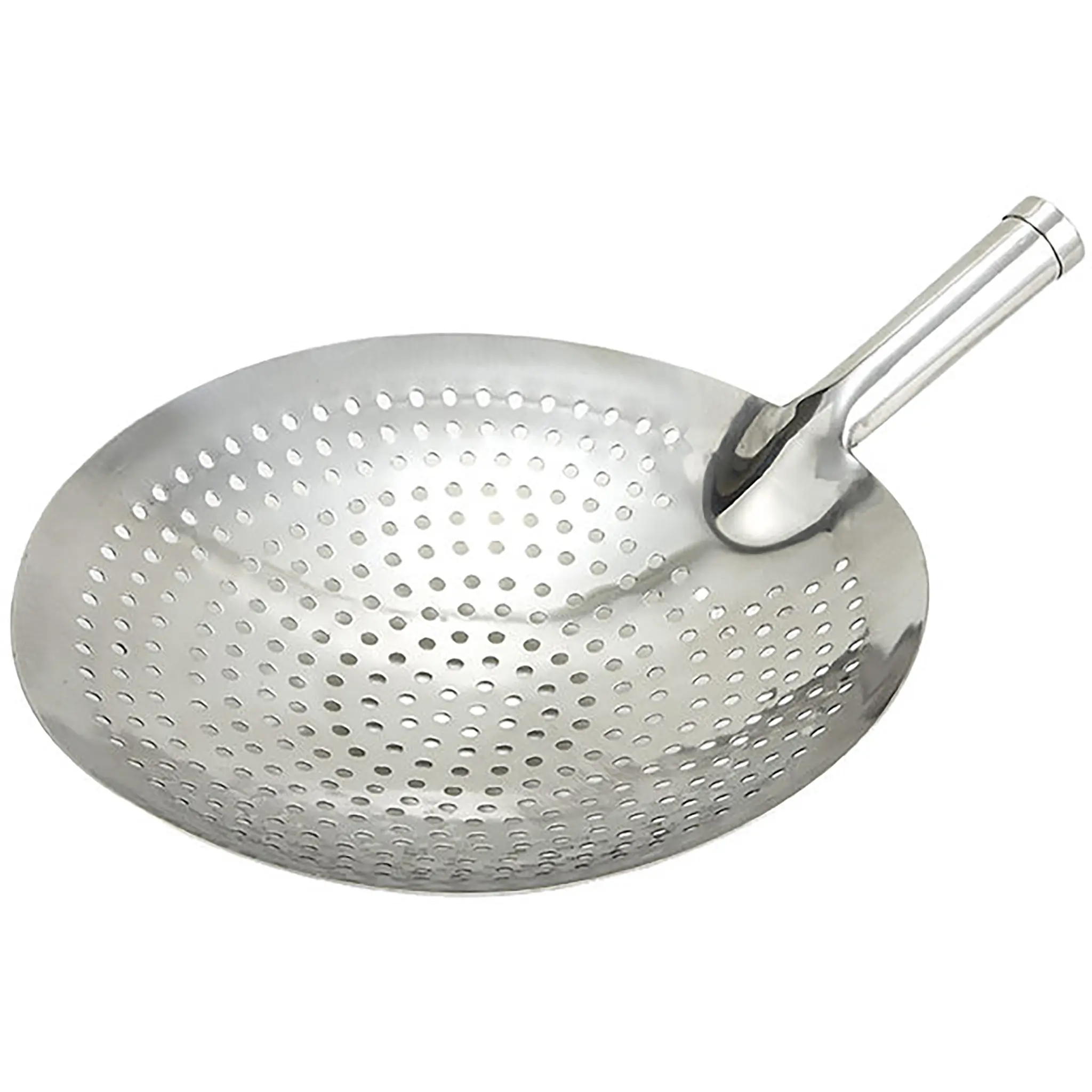 Winco Heavy Duty Stainless Steel Skimmer/Strainer-Phoenix Food Equipment