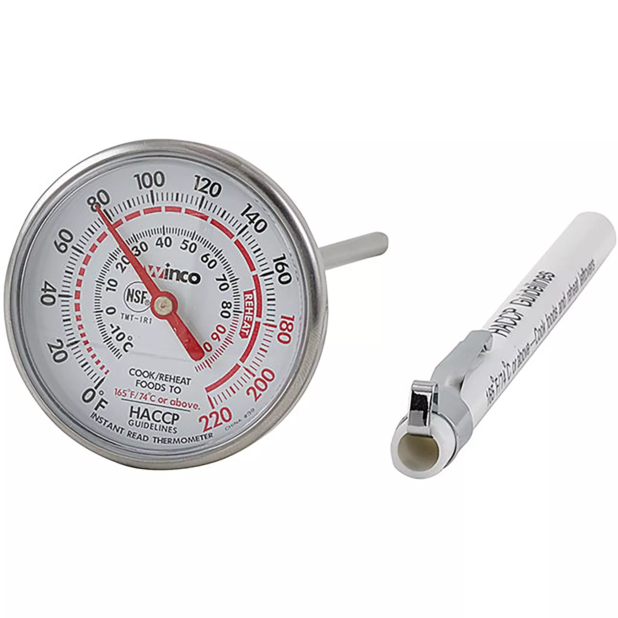 Winco Instant Read Thermometer-Phoenix Food Equipment