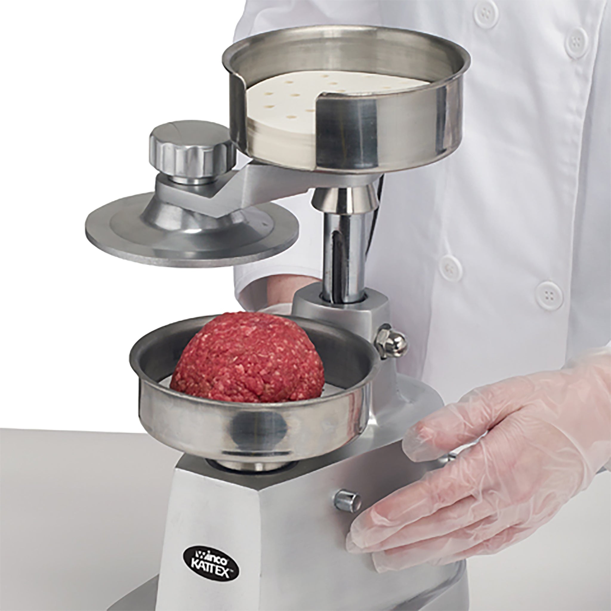 Winco KATTEX HBP-3 Heavy-Duty Burger Patty Press-Phoenix Food Equipment