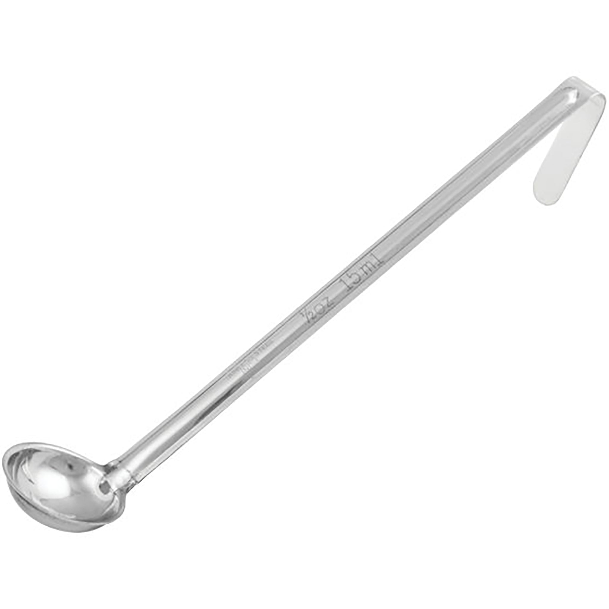 Winco One-Piece Stainless Steel Ladle - Various Sizes-Phoenix Food Equipment