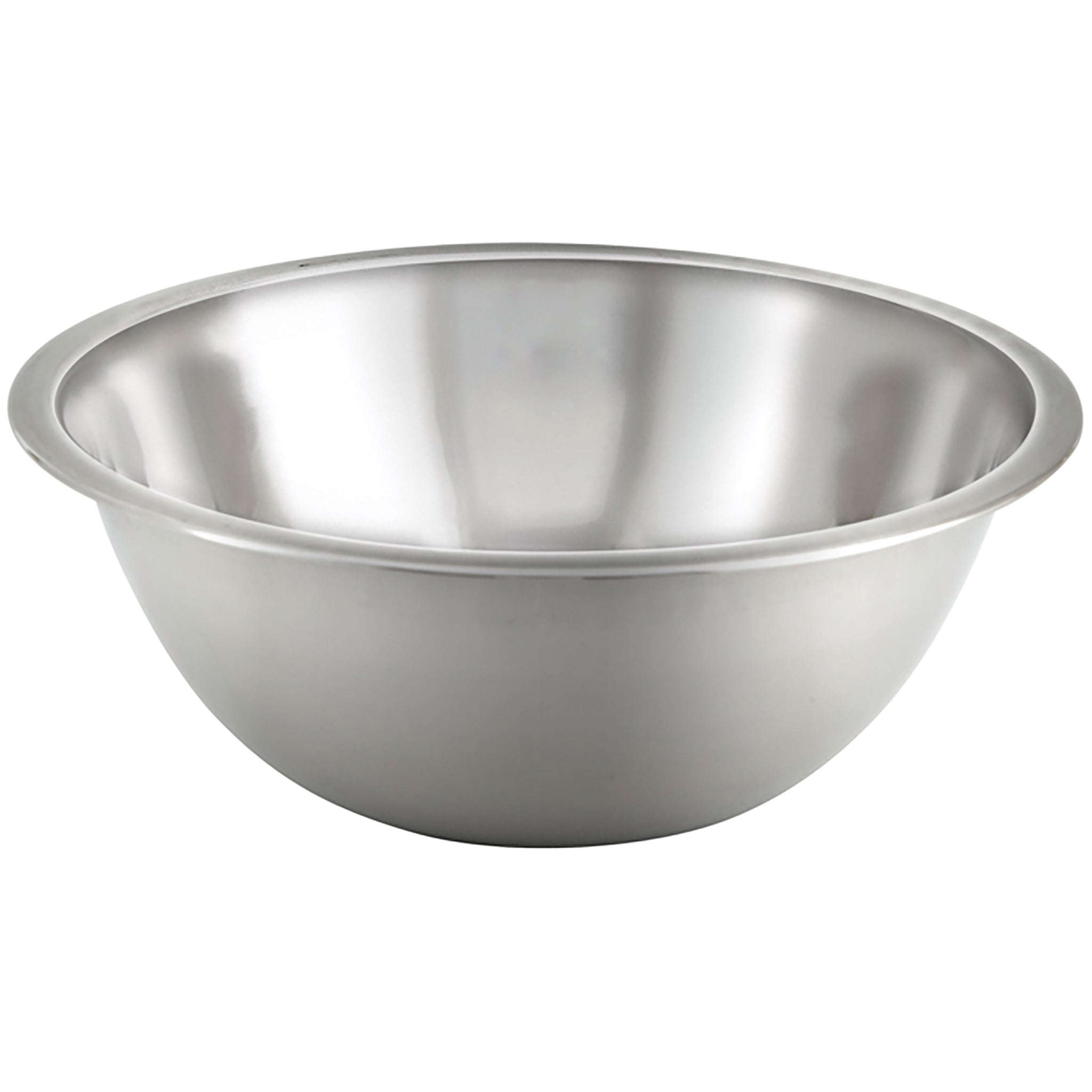 Winco Stainless Steel Economy Mixing Bowl - Various Sizes-Phoenix Food Equipment