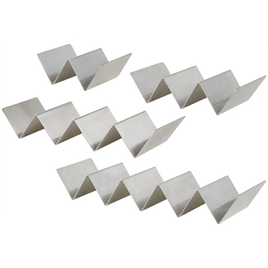 Winco Stainless Steel Taco Holder - Various Sizes-Phoenix Food Equipment