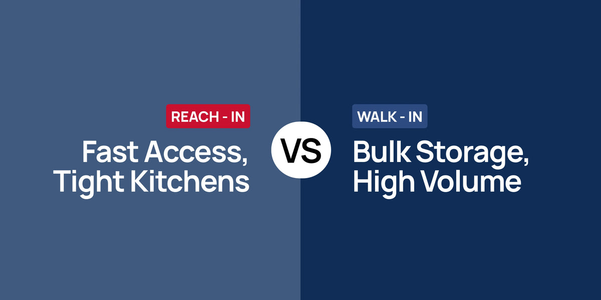 Reach-In vs Walk-In Refrigeration: How to Choose for a Canadian Kitchen
