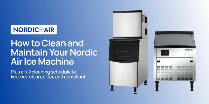 How to Clean and Maintain Your Nordic Air Ice Machine (Plus A Cleaning Schedule)