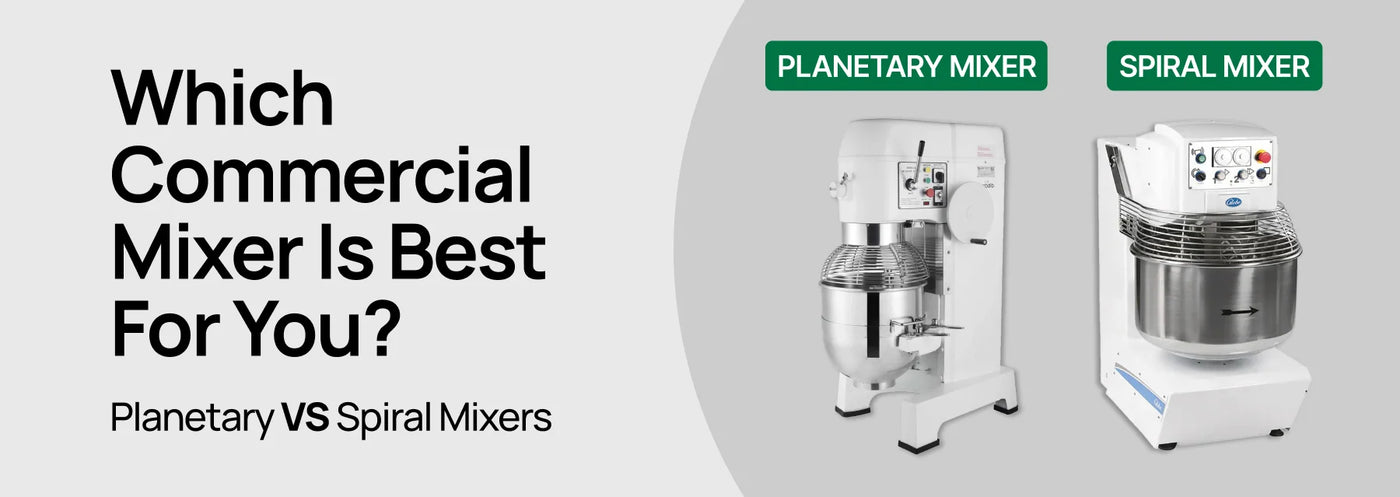 Guide To Commercial Mixers: Which Commercial Mixer Is Best For You?