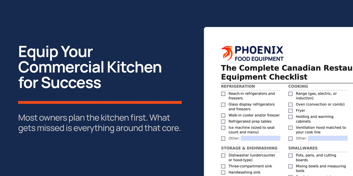 The Complete Canadian Restaurant Equipment Checklist