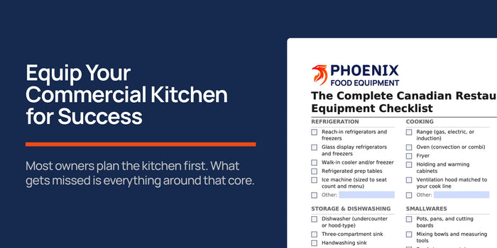 The Complete Canadian Restaurant Equipment Checklist