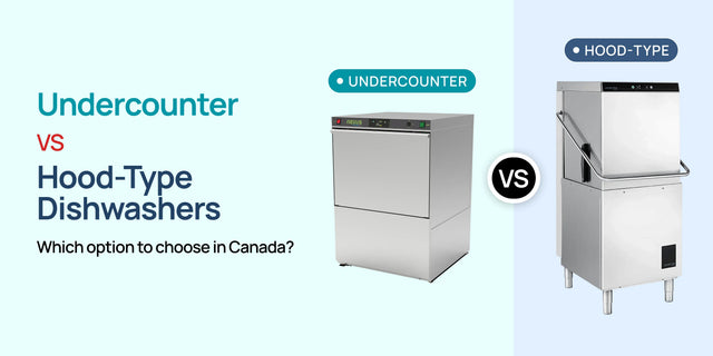 Undercounter vs. Hood-Type Pass-Through Dishwashers: Which Option To Choose In Canada?