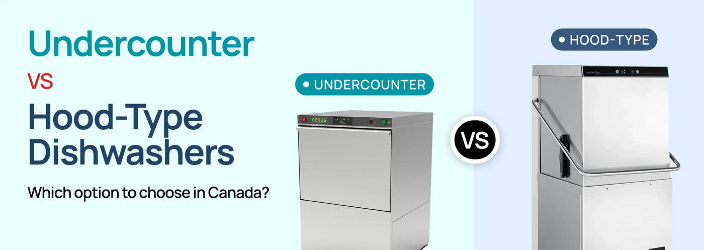 Undercounter vs. Hood-Type Pass-Through Dishwashers: Which Option To Choose In Canada?