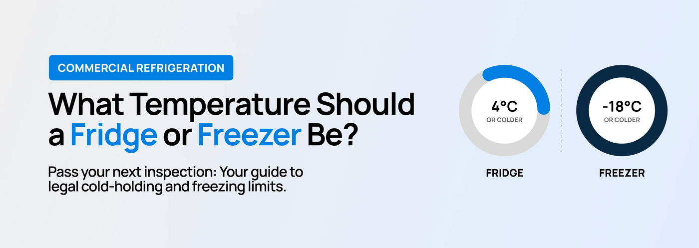 What Temperature Should a Commercial Refrigerator or Freezer Be in Canada?