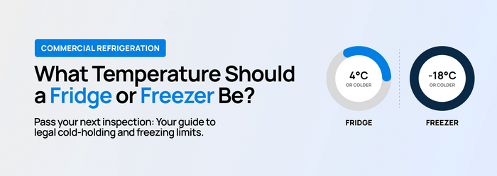 What Temperature Should a Commercial Refrigerator or Freezer Be in Canada?
