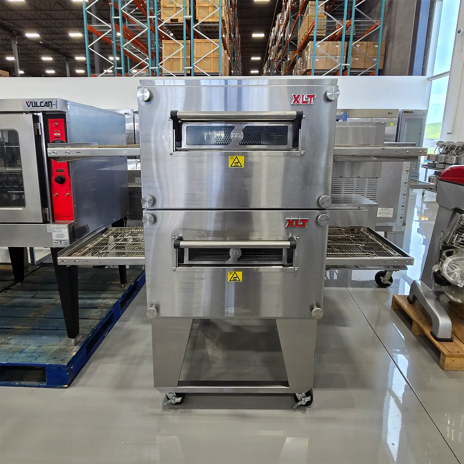 **Certified Used** XLT 1832 Natural Gas Compact Double Deck Conveyor Oven