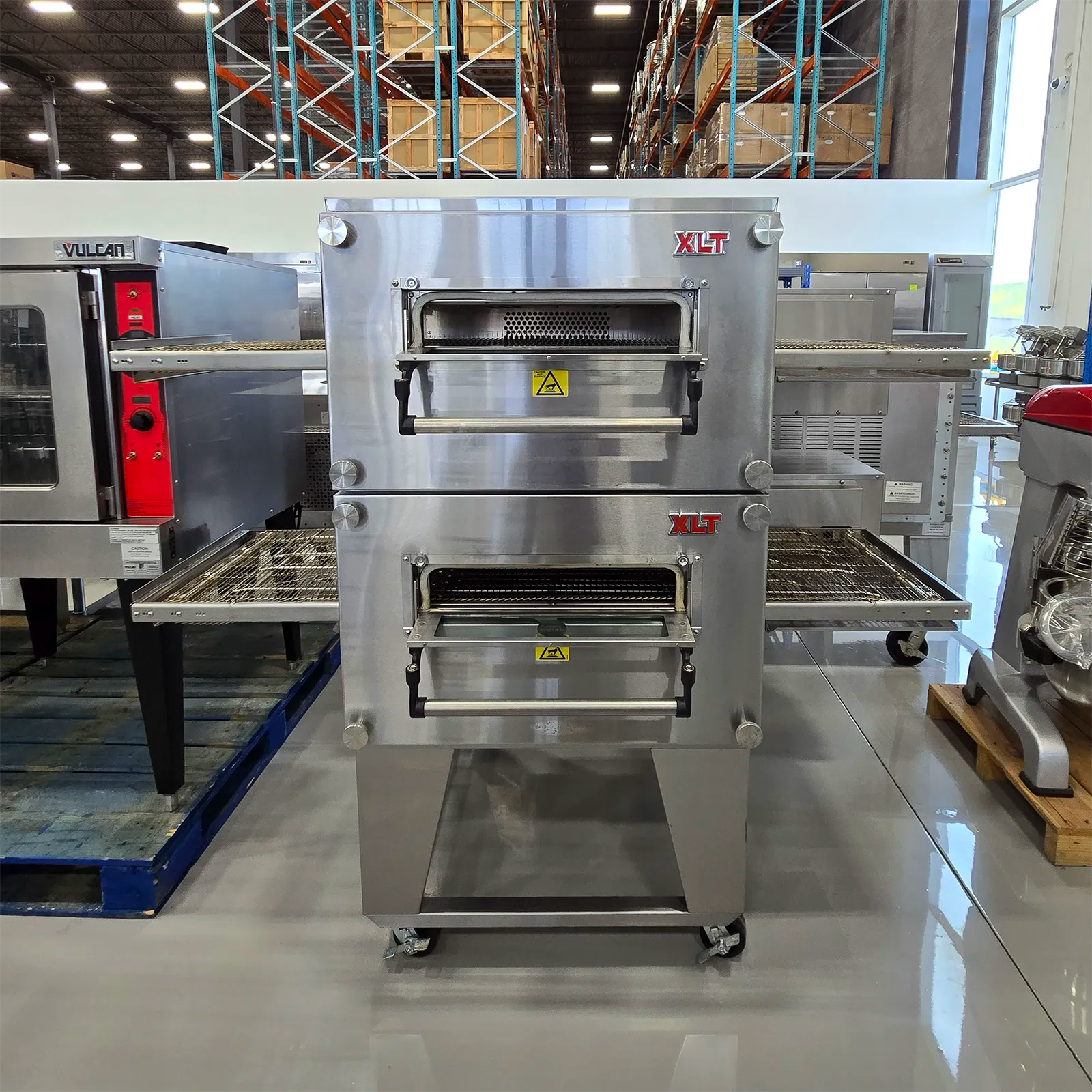 **Certified Used** XLT 1832 Natural Gas Compact Double Deck Conveyor Oven