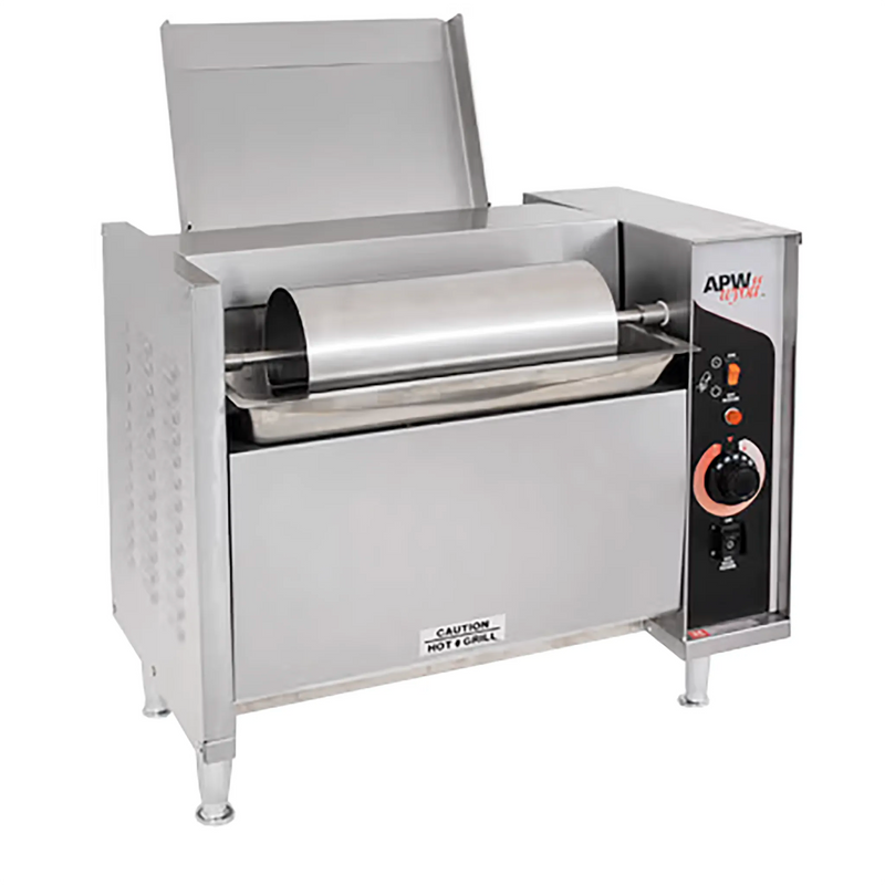APW Wyott M-95-2 Bun Grill Toaster - 1000 Bun Halves Per Hour, 120V-Phoenix Food Equipment