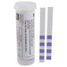 All Points 851350 fryer oil test strips in a clear vial with two purple-banded strips shown beside it for comparison