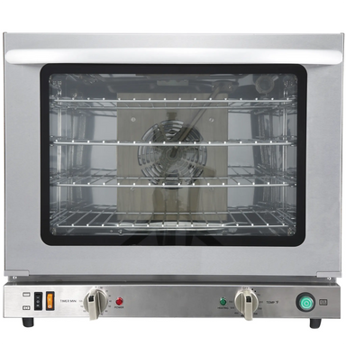 Alpha ACCH-H4 Electric Counter Top Convection Oven With Grill & Humidity - 208-240V, Fits 1/2 Size Sheet Pans-Phoenix Food Equipment