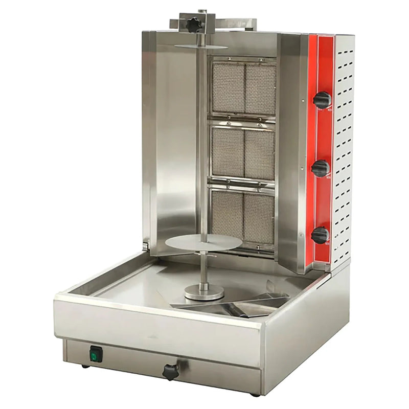 Alpha ADB-3 Natural Gas/Propane 3 Burner Shawarma/Doner Broiler-Phoenix Food Equipment
