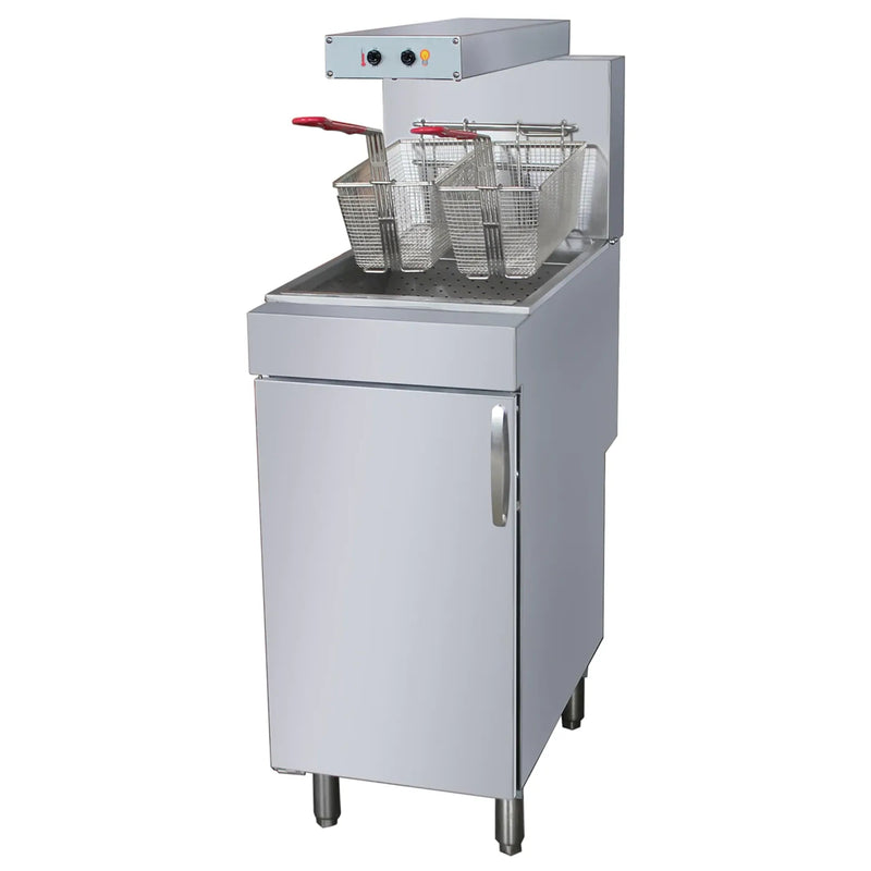 Alpha AFD-15 Free Standing Fry Dump Station with Heat Lamp-Phoenix Food Equipment