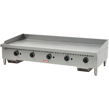 Alpha AG-60M Natural Gas/Propane 60" Manual Griddle - 22.5" Deep Plate-Phoenix Food Equipment