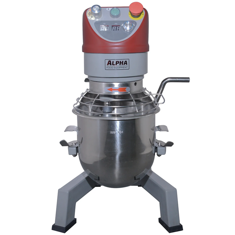 Alpha AVP-10 Commercial Planetary Stand Mixer - 10 Qt Capacity, 120V-Phoenix Food Equipment