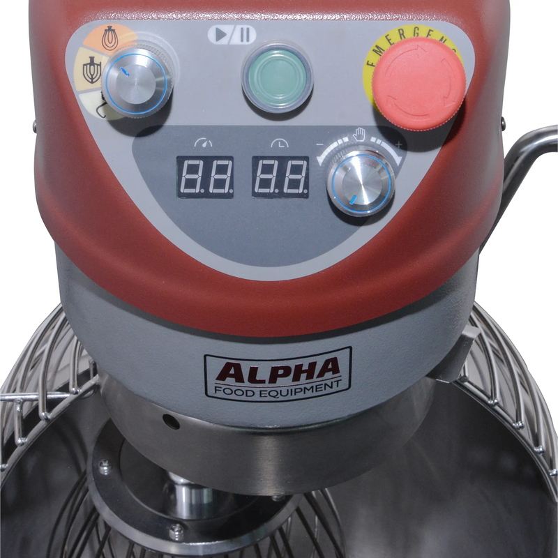 Alpha AVP-20 Commercial Planetary Stand Mixer - 20 Qt Capacity, 120V-Phoenix Food Equipment