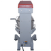 Alpha AVP-20 20 qt commercial planetary stand mixer, rear view showing the grey column, red head and power cord