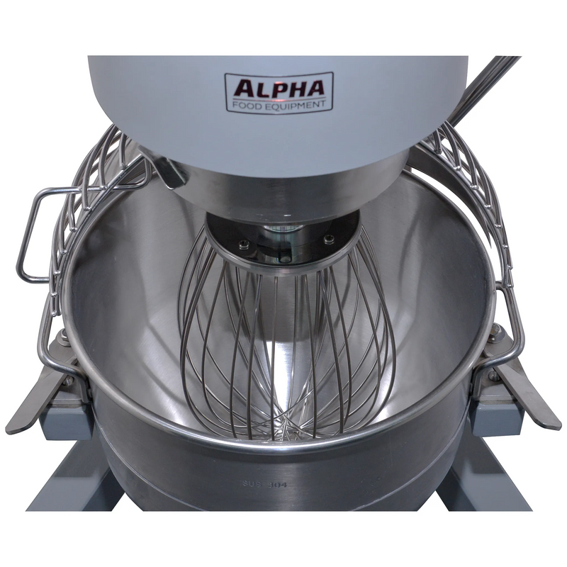 Alpha AVP-30 Commercial Planetary Stand Mixer - 30 Qt Capacity, 120V-Phoenix Food Equipment