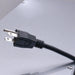 Alpha AVS-10 10 qt commercial spiral mixer, close-up of the black 120V three-prong power cord and plug