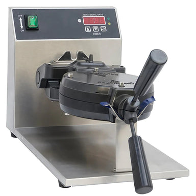 Alpha AWM-1400 Double Round Belgian Waffle Maker-Phoenix Food Equipment