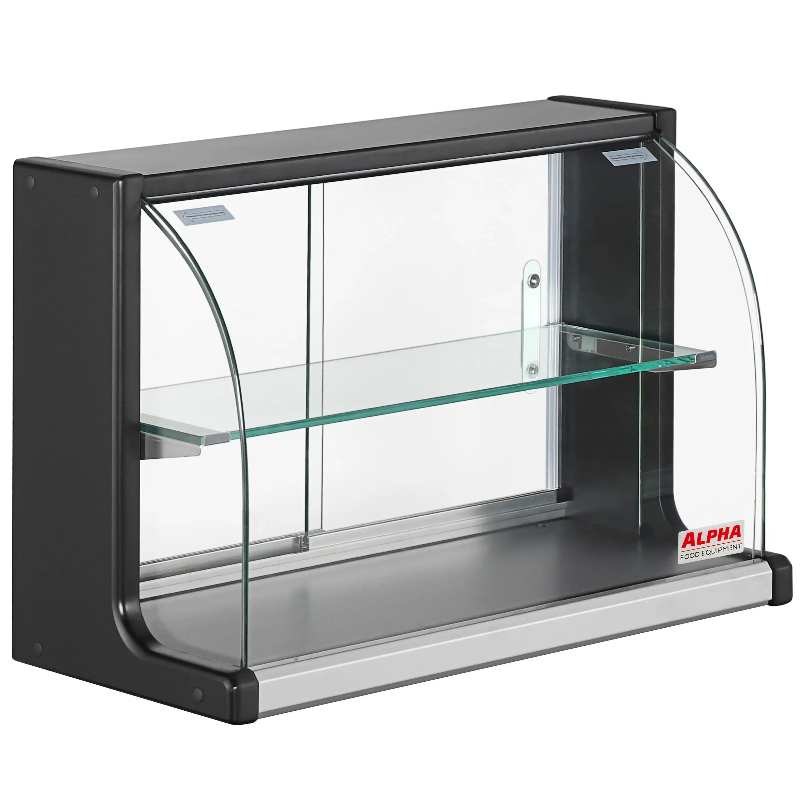 Alpha NAD-26 Glass Countertop 26" Wide Dry Display Case-Phoenix Food Equipment