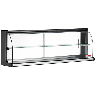 Alpha NAD-47 Glass Countertop 47" Wide Dry Display Case-Phoenix Food Equipment