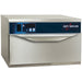 Alto-Shaam 500-1D single warming drawer, stainless steel cabinet with blue control panel, alternate front angle