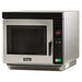 Amana RC30S2 heavy volume commercial microwave, 3000W, stainless steel with black touchpad and door handle