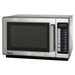 Amana RCS10TS medium volume commercial microwave with filter, 1000W, stainless steel with side touchpad