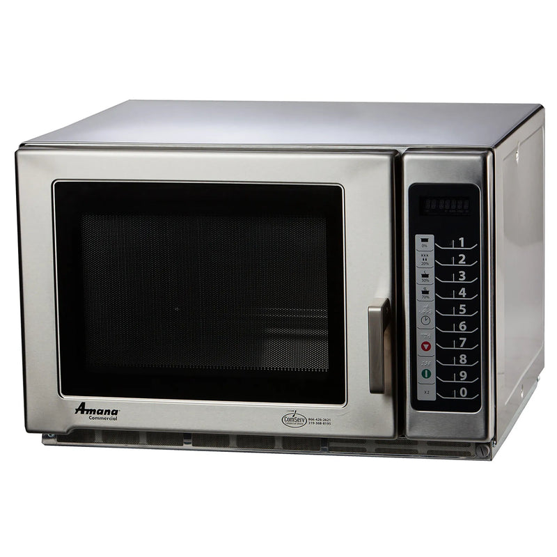 Amana RFS12TS Medium Volume Commercial Touchpad Microwave with Filter - 1200W, Fits 14" Platter-Phoenix Food Equipment