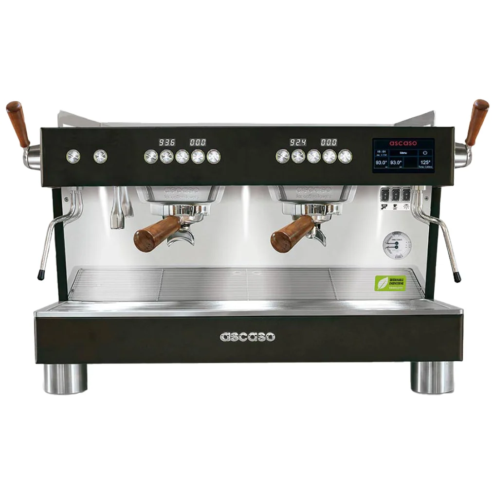Ascaso BARISTA-T-PRO Two Group Espresso Machine Black-Phoenix Food Equipment