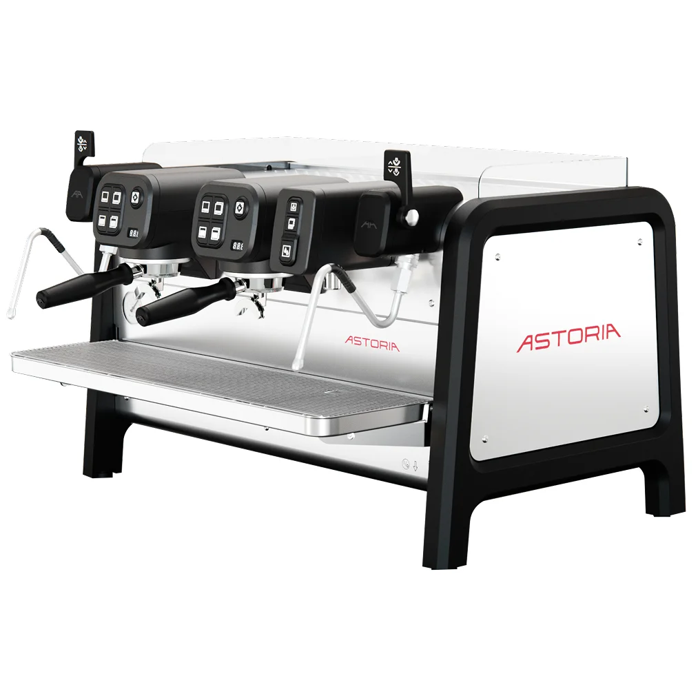 Astoria AB200 Two Group Espresso Machine Black-Phoenix Food Equipment