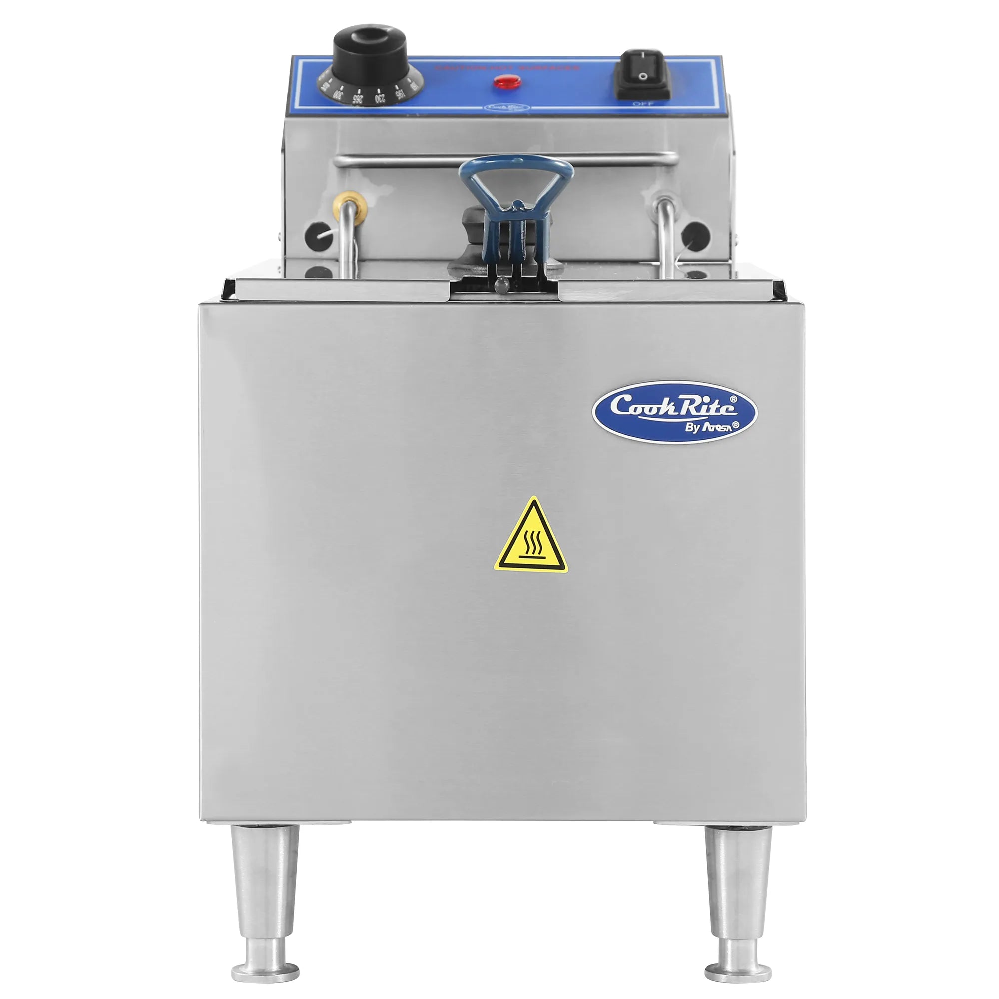 Atosa ACEF-16 Electric Counter Top Single Well Deep Fryer - 208-240V, 16LBS Capacity-Phoenix Food Equipment