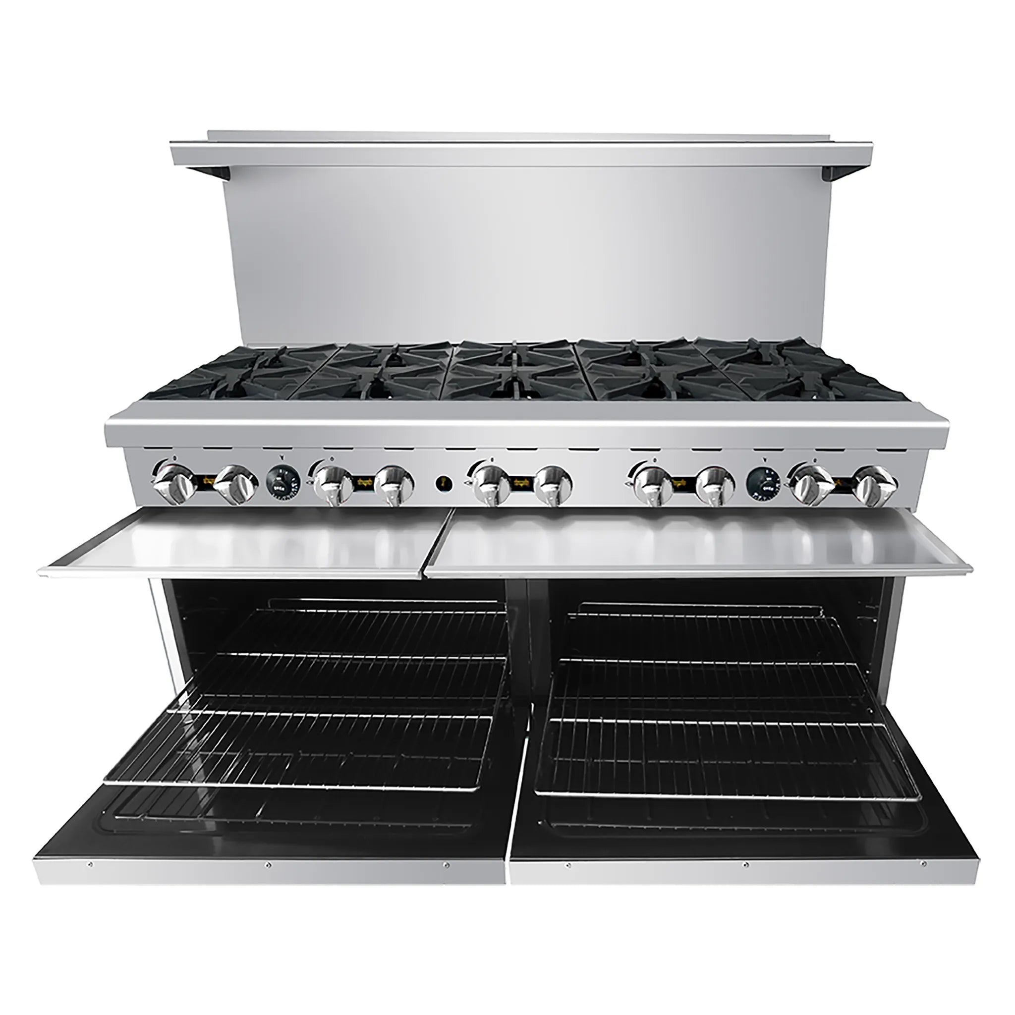 Atosa AGR-10B Natural Gas/Propane 60" Stove Top Cooking Range - 10 Burners-Phoenix Food Equipment