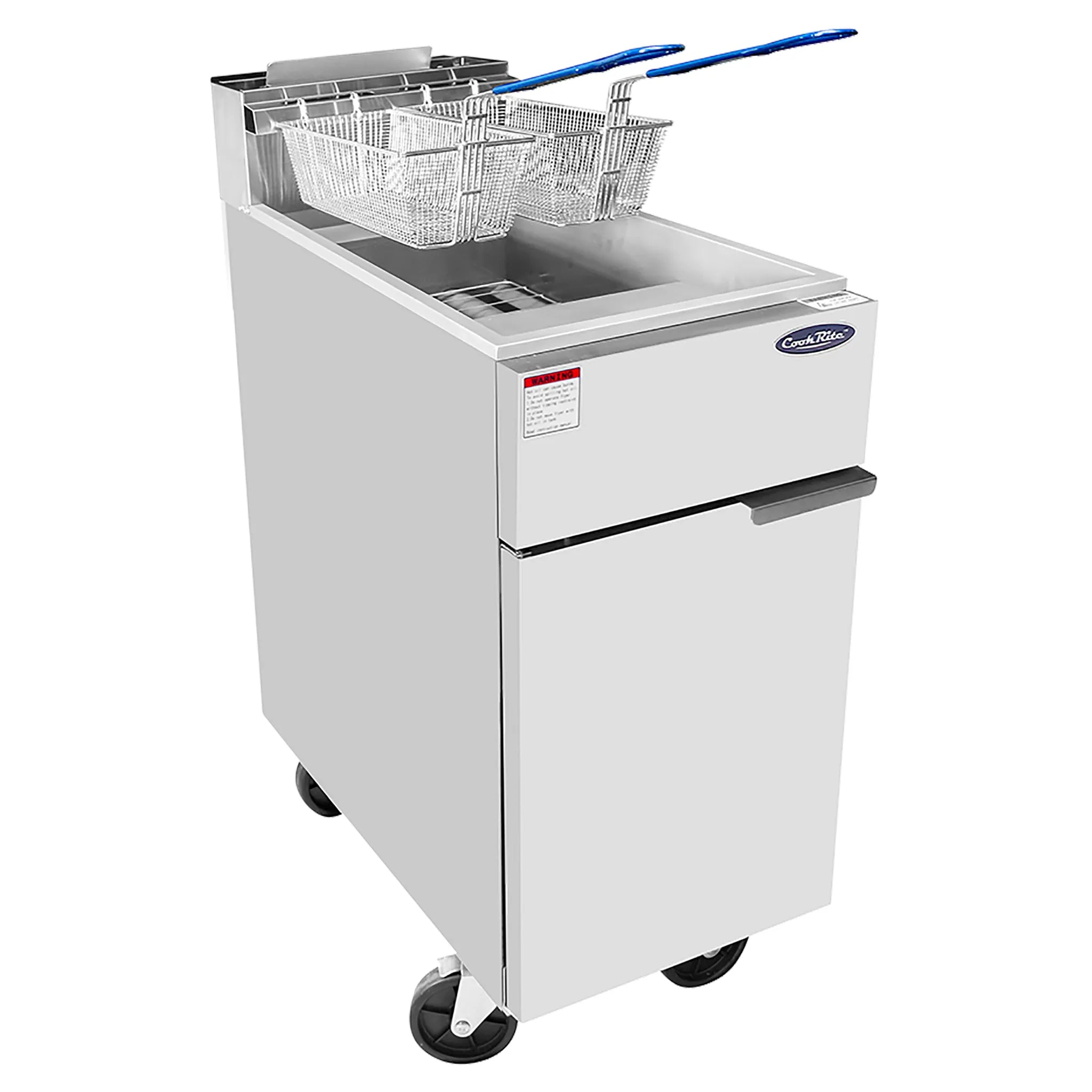 Atosa ATFS-50 Natural Gas/Propane 50LB Fryer-Phoenix Food Equipment