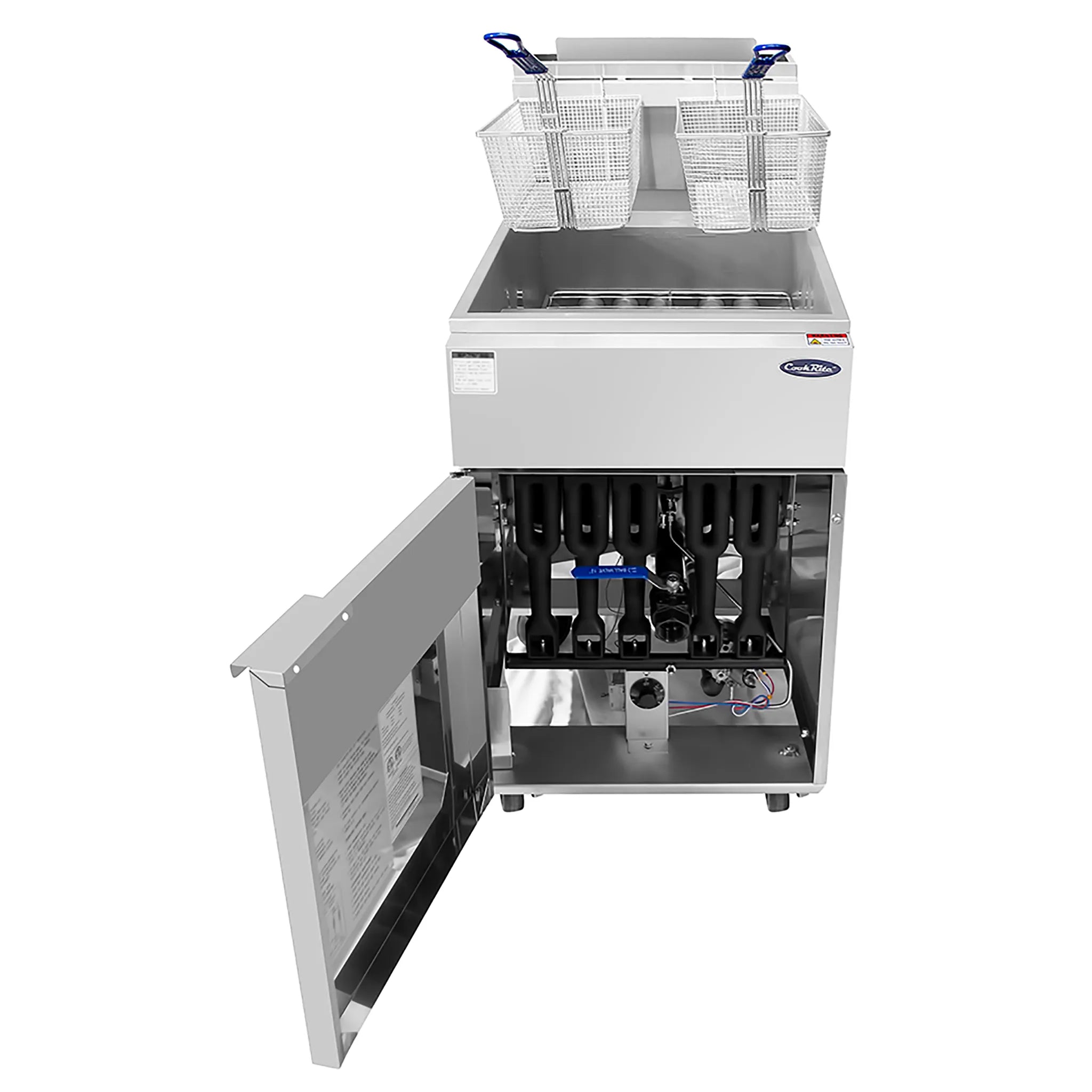 Atosa ATFS-75 Natural Gas/Propane 75LB Fryer-Phoenix Food Equipment