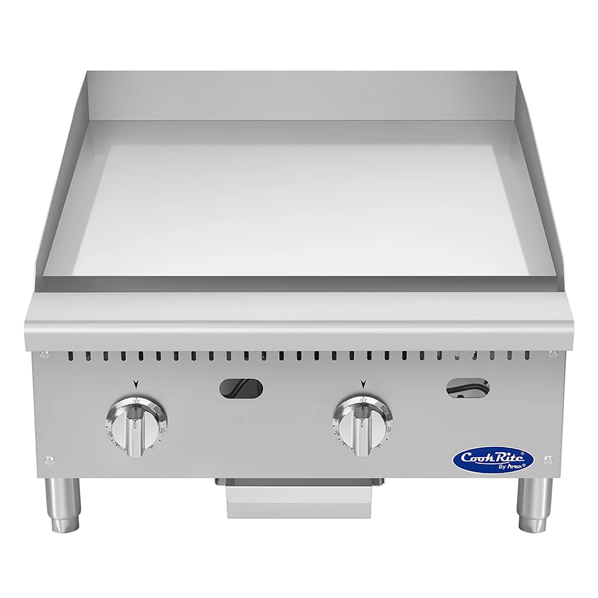 Atosa ATG-2424 Natural Gas/Propane 24" Thermostatic Griddle - 24" Deep Plate - Various Configurations-Phoenix Food Equipment