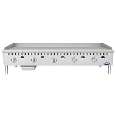 Atosa ATG-6024 Natural Gas/Propane 60" Thermostatic Griddle - 24" Deep Plate - Various Configurations-Phoenix Food Equipment