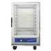 Atosa ATHC-9ES half height insulated heated holding and proofing cabinet with clear door, front view