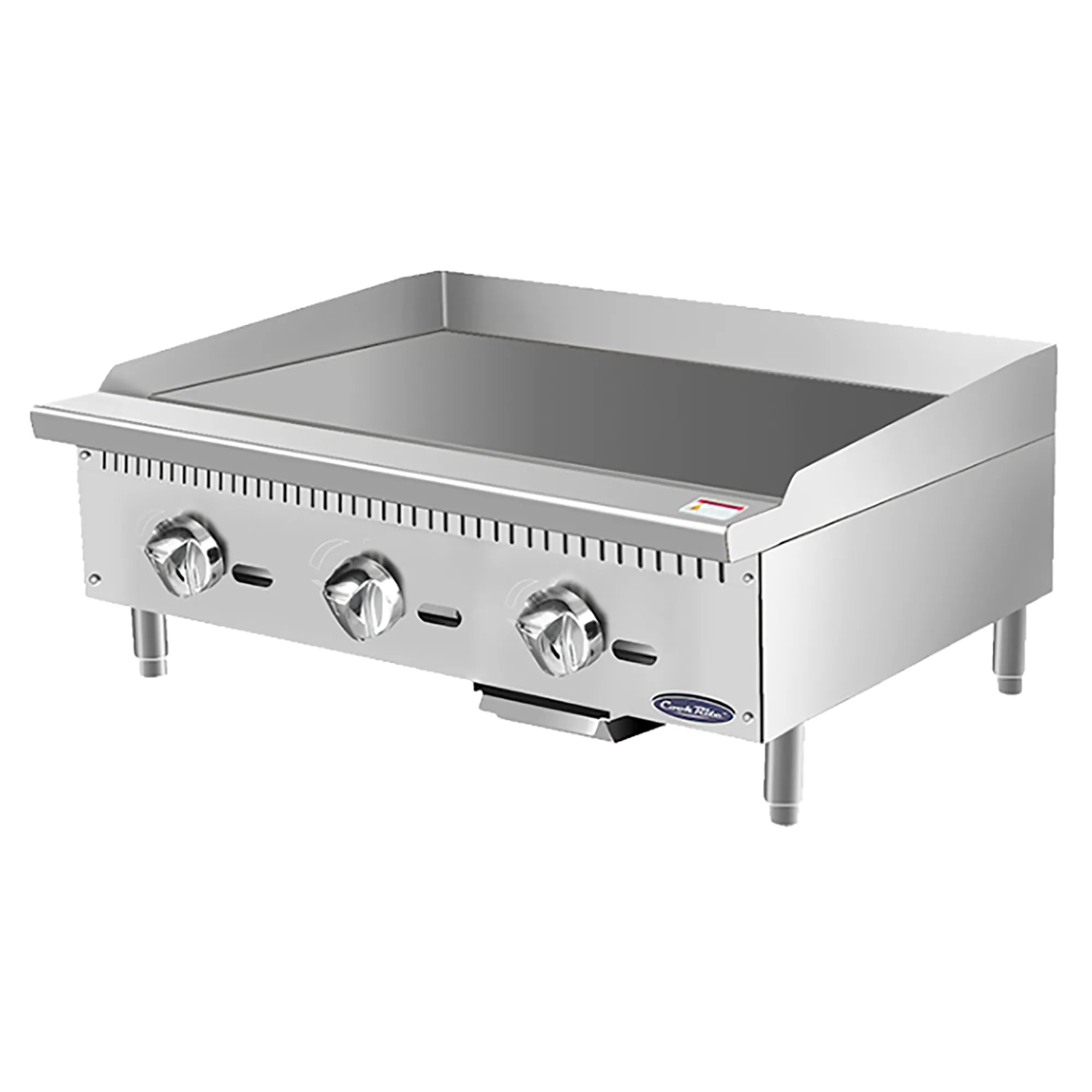 Atosa ATMG-36 Natural Gas/Propane 36" Manual Griddle - 20" Deep Plate-Phoenix Food Equipment