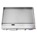 Atosa ATMG-36 36-inch manual gas griddle, top view of the smooth 20-inch deep steel cooking plate