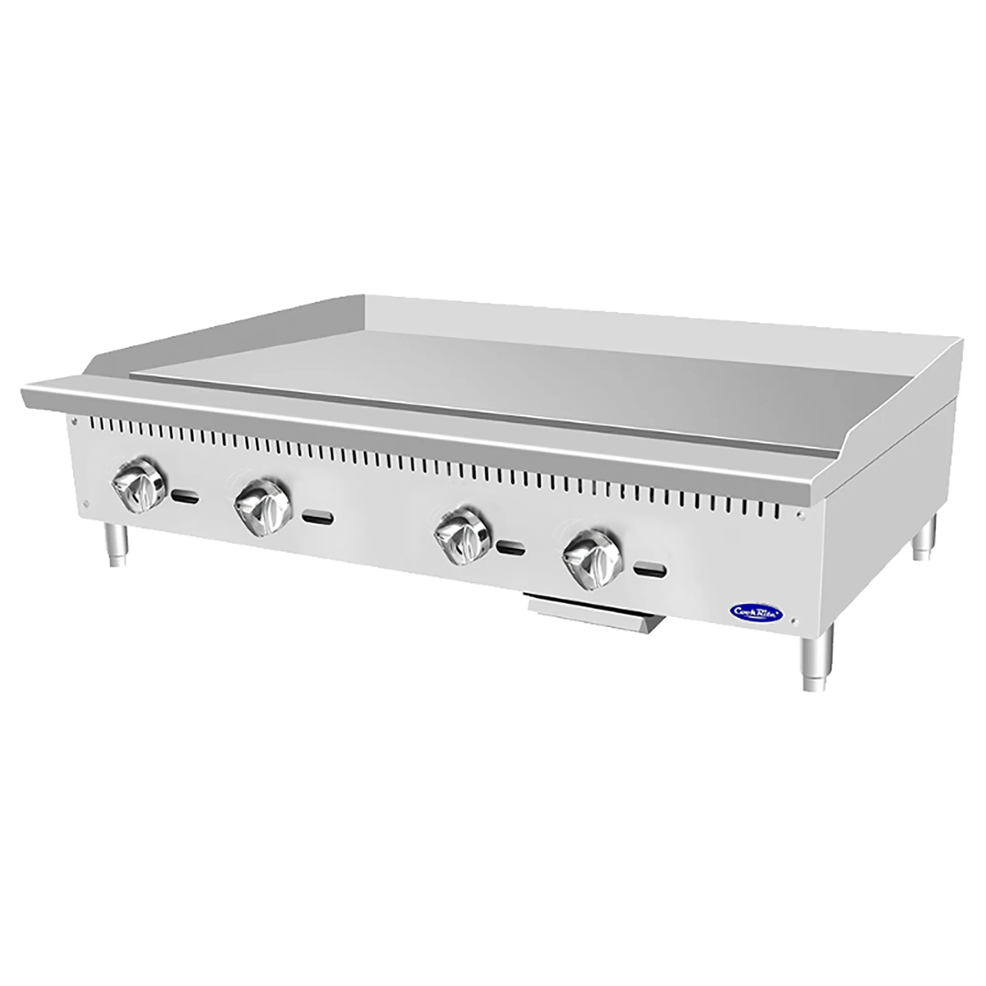 Atosa ATMG-48 Natural Gas/Propane 48" Manual Griddle - 19.9" Deep Plate-Phoenix Food Equipment
