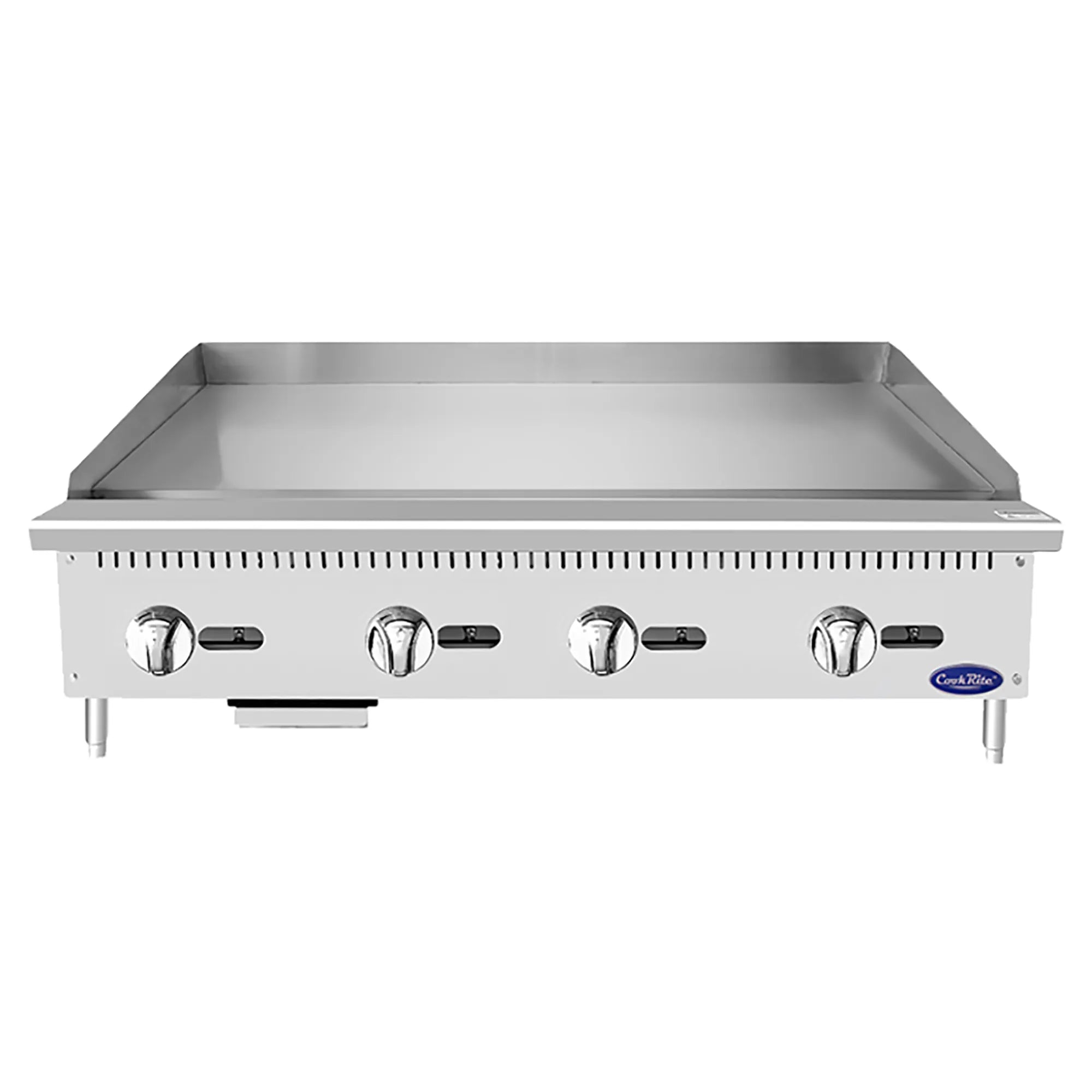 Atosa ATMG-48 Natural Gas/Propane 48" Manual Griddle - 19.9" Deep Plate-Phoenix Food Equipment