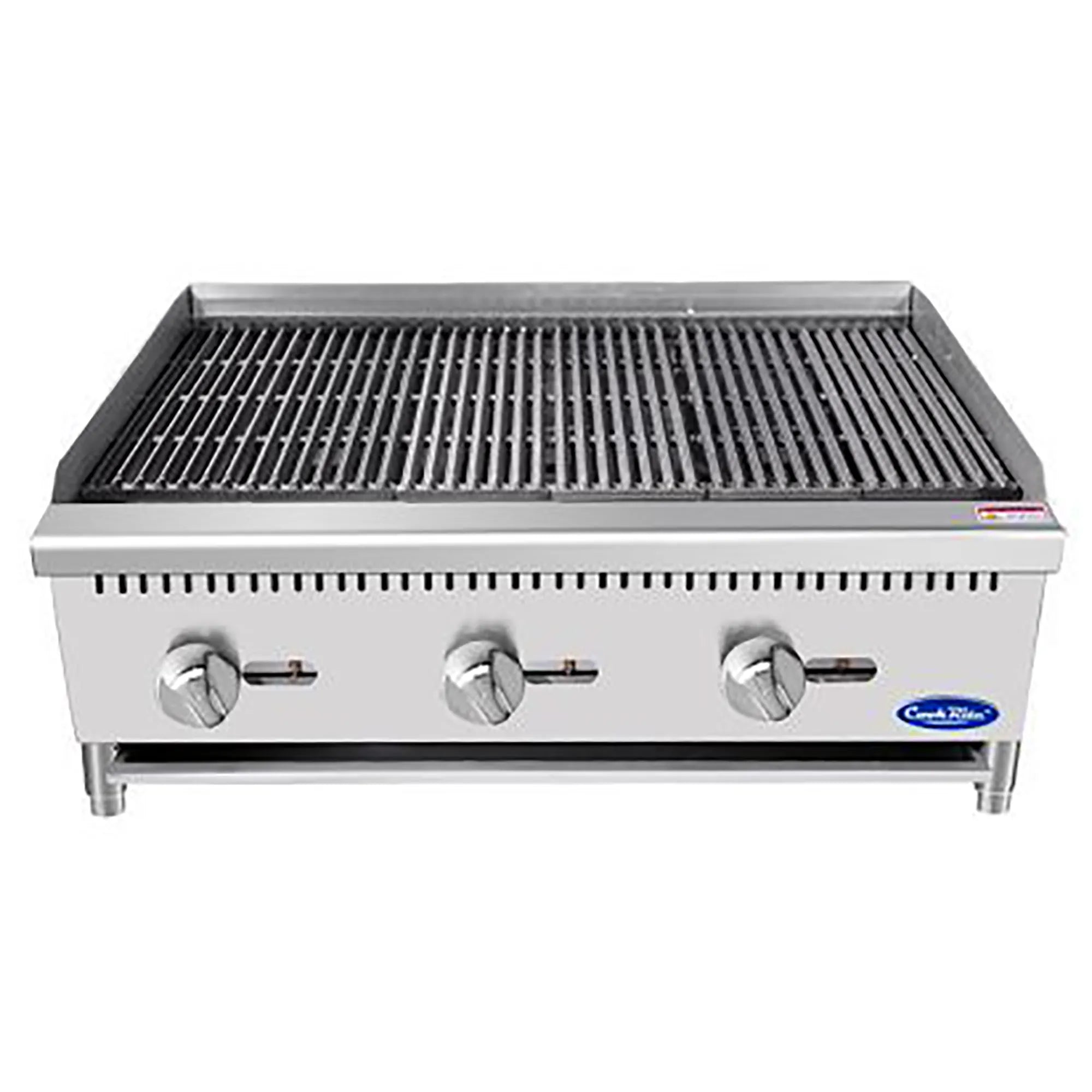 Atosa ATRC/ATCB-36 Series Natural Gas/Propane 36" Heavy Duty Charbroiler - Radiant or Lava Rock-Phoenix Food Equipment